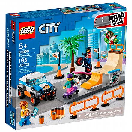 Brinquedo - LEGO City - Parque de Skate - 60290