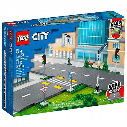 Brinquedo - LEGO City - Cruzamento de Avenidas - 60304