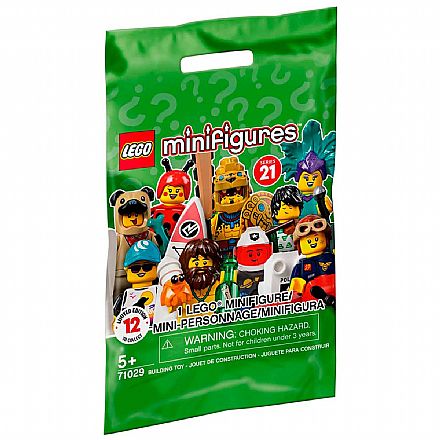 Brinquedo - LEGO Minifiguras - Série 21 - 71029