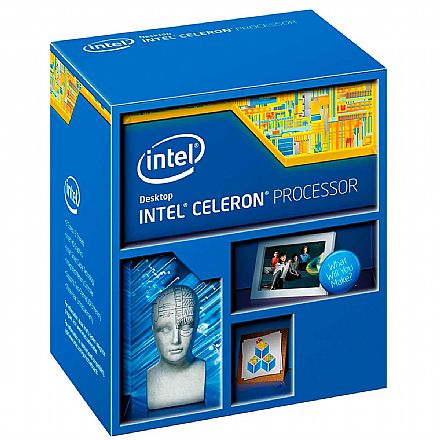 Processador Intel - Intel® Celeron® G1820 - LGA 1150 - 2.70GHz - Cache 2MB - BX80646G1820