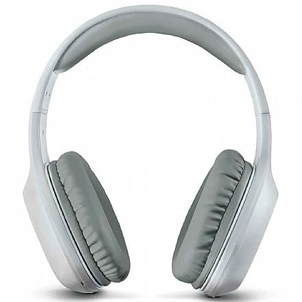Fone de Ouvido - Fone de Ouvido Bluetooth Multilaser Pop PH247 - Controle de volume - Branco