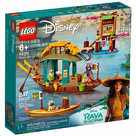 Brinquedo - LEGO Disney - O Barco de Boun - 43185