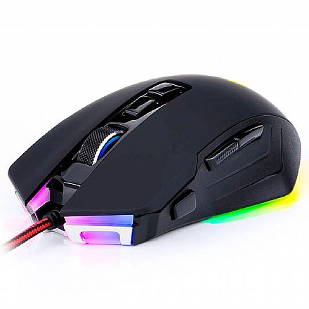 Mouse - Mouse Gamer Redragon Dagger2 - 10000dpi - 7 Botões Programáveis - RGB - M715RGB-1