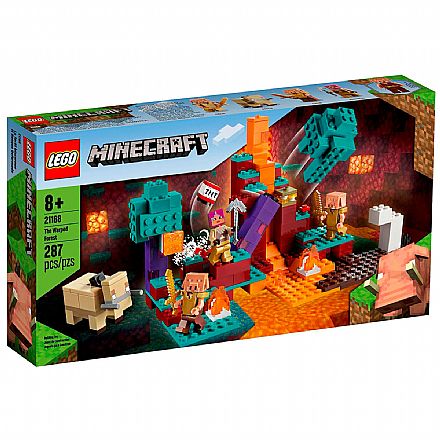 Brinquedo - LEGO Minecraft - A Floresta Deformada - 21168