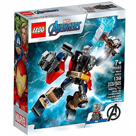 Brinquedo - LEGO Super Heroes Marvel - Armadura Robô do Thor - 76169