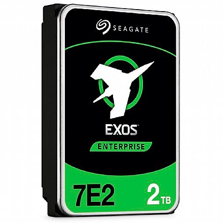 HD (Disco Rígido) - HD 2TB SATA - 7200RPM - 128MB Cache - Seagate Exos 7E8 Enterprise - ST2000NM000A