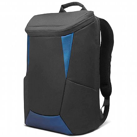 Mochila / Bolsas - Mochila Lenovo IdeaPad Gaming - para Notebook e Tablet - Preto e Azul - GX40Z24050