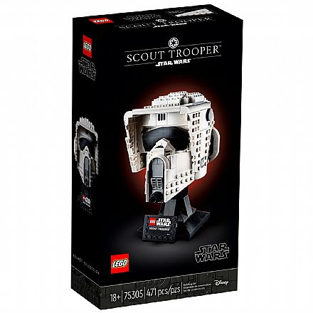 Brinquedo - LEGO Star Wars - Capacete de Scout Trooper™ - 75305