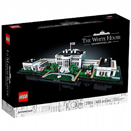 Brinquedo - LEGO Architecture - A Casa Branca - 21054