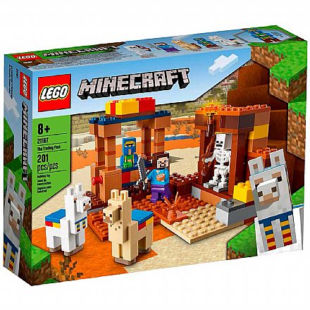 Brinquedo - LEGO Minecraft - O Posto Comercial - 21167