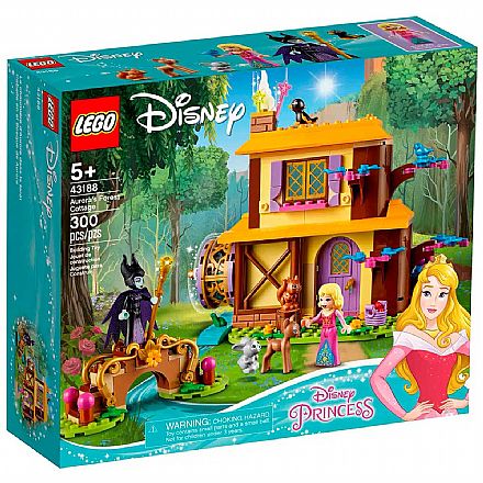 Brinquedo - LEGO Disney Princess - Casa da Floresta de Aurora - 43188