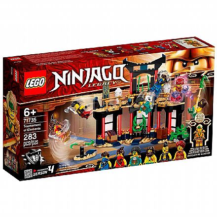 Brinquedo - LEGO Ninjago - Torneio de Elementos - 71735