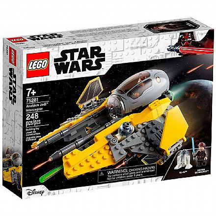 Brinquedo - LEGO Star Wars - Interceptor Jedi™ de Anakin - 75281