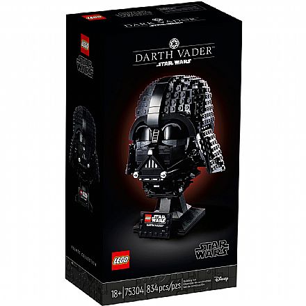 Brinquedo - LEGO Star Wars - Capacete de Darth Vader™ - 75304
