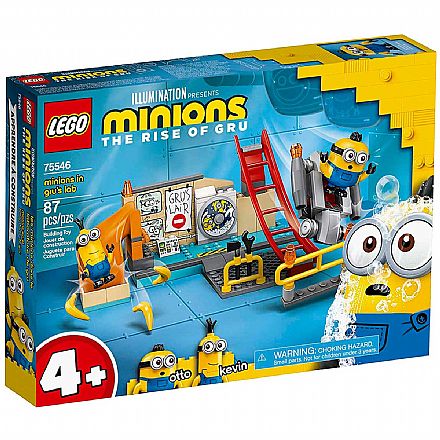 Brinquedo - LEGO Minions - Os Minions no Laboratório de Gru - 75546