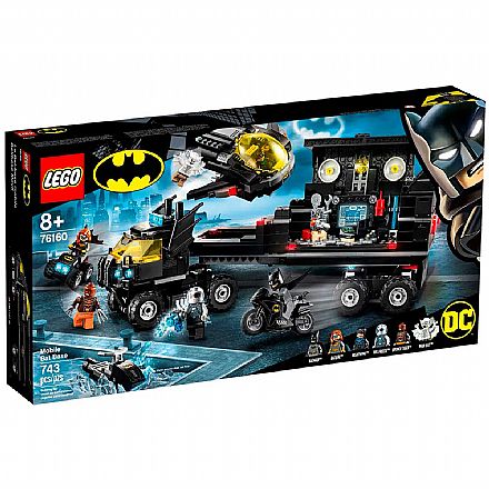 Brinquedo - LEGO Super Heroes DC - Base Móvel do Batman - 76160