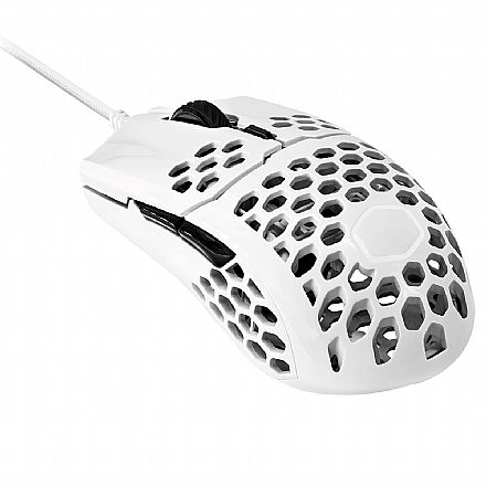 Mouse - Mouse Gamer Cooler Master MM710 - 16000dpi - 6 Botões - Branco - MM-710-WWOL2