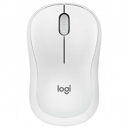 Mouse - Mouse sem Fio Logitech M220 Silent - 1000dpi - Branco - 910-006125