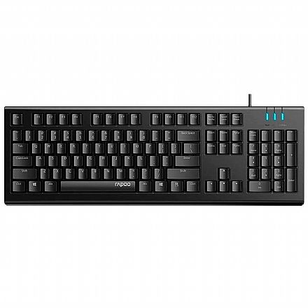 Teclado - Teclado USB Rapoo Nk1800 - ABNT2 - RA018