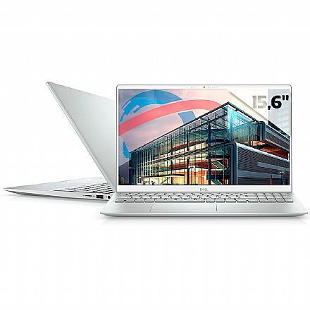Notebook - Notebook Dell Inspiron i15-5502-A40S Ultrabook - Intel i7-1165G7, RAM 16GB, SSD 512GB, GeForce MX350, Tela 15.6" Full HD, Windows 10 - Prata - Outlet