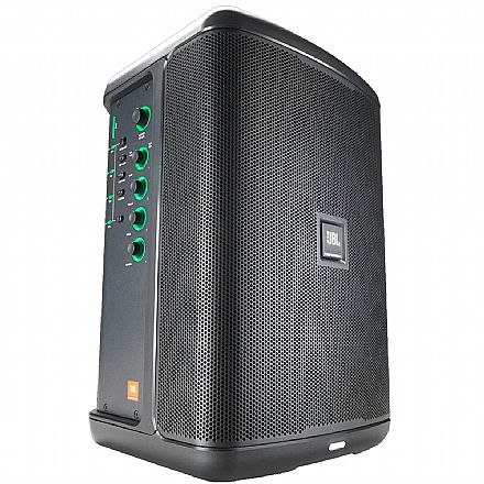 Caixa de Som - Caixa de Som Ativa Portátil JBL EON ONE Compact - 112 dB - Profissional - DSP - Bluetooth