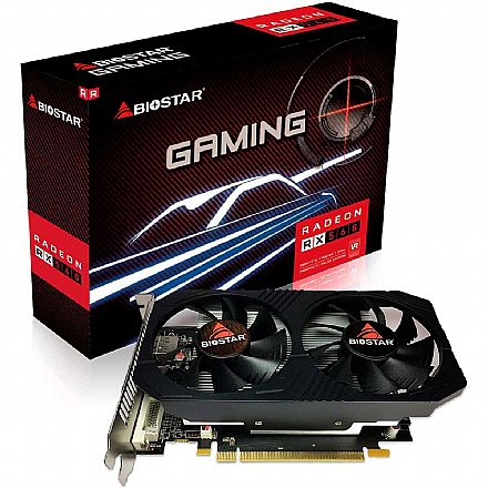 Placa de Vídeo - AMD Radeon RX 560 4GB GDDR5 128bits - Biostar VA5615RF41-TGMRA-BS2