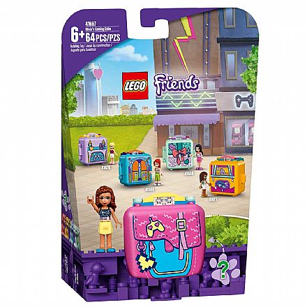 Brinquedo - LEGO Friends - Cubo de Jogo da Olivia - 41667