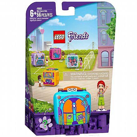 Brinquedo - LEGO Friends - Cubo de Futebol da Mia - 41669