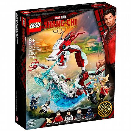 Brinquedo - LEGO Super Heroes Marvel - Batalha na Vila Antiga - 76177