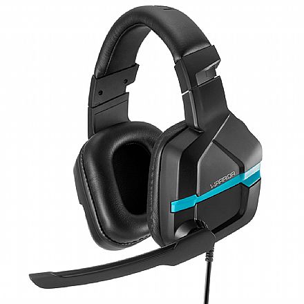 Fone de Ouvido - Headset Gamer Multilaser Warrior Askari PH292 - Microfone - Conector P2 - Compatível com PS4