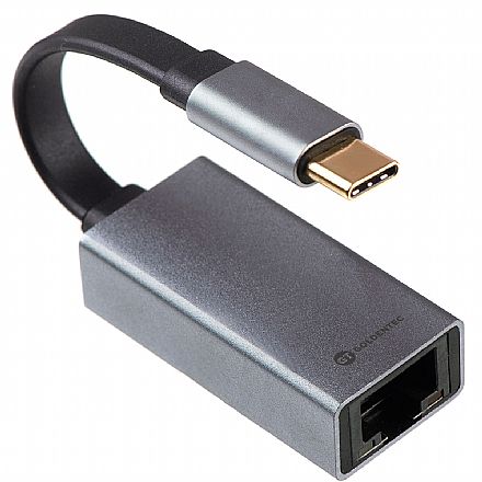 Placas e Adaptadores de rede - Adaptador USB para RJ45 - Gigabit - Goldentec 43768