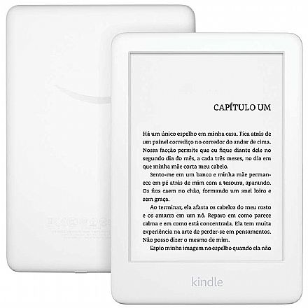 Tablet - Kindle 10ª Geração - 8GB - Wi-Fi - Luz de Leitura Integrada - Tela Antirreflexo - Branco - B07FPX33X5