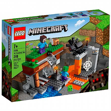 Brinquedo - LEGO Minecraft - A Mina Abandonada - 21166