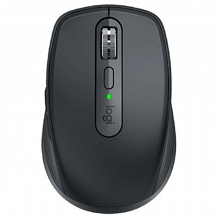 Mouse - Mouse sem Fio Logitech MX Anywhere 3 - Bluetooth ou USB Unifying - Logitech Flow - Preto - 910-005992