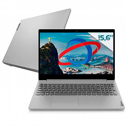 Notebook - Notebook Lenovo Ideapad 3i - Intel Celeron N4020, RAM 4GB, SSD 128GB, Tela 15.6", Linux - 82BUS00100