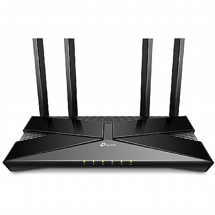 Roteador, Repetidor & Acess Point - Roteador Wi-Fi TP-Link Archer AX50 AX3000 - Gigabit - MU-MIMO - Wi-Fi 6 - Dual Band 2.4GHz e 5GHz