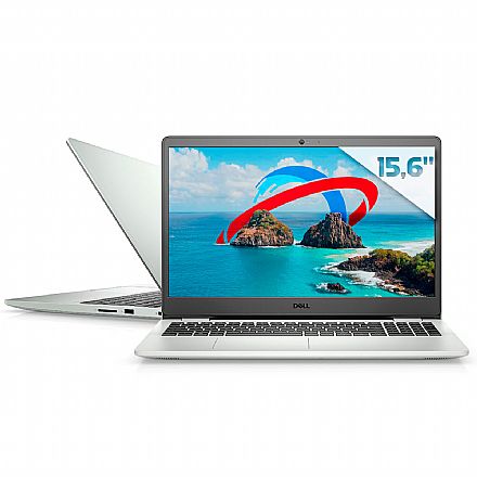 Notebook - Notebook Dell Inspiron i15-3501-A60S - Intel i7 1165G7, RAM 8GB, SSD 256GB, Tela 15.6", Windows 10 - Prata - Outlet