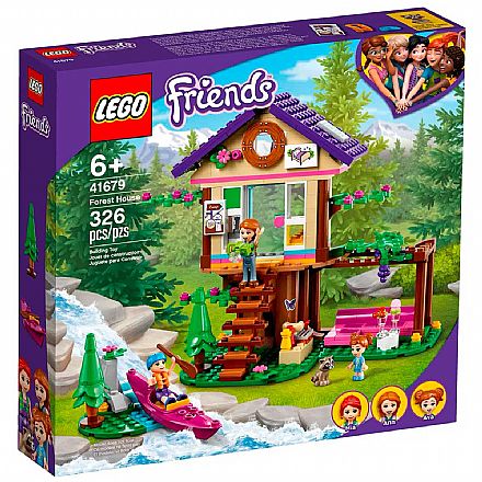 Brinquedo - LEGO Friends - Casa da Floresta - 41679