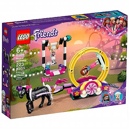 Brinquedo - LEGO Friends - Acrobacias Mágicas - 41686