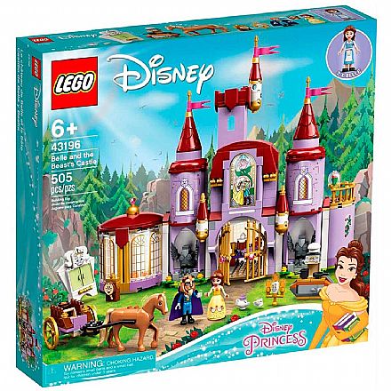Brinquedo - LEGO Disney Princess - A Bela e o Castelo da Fera - 43196