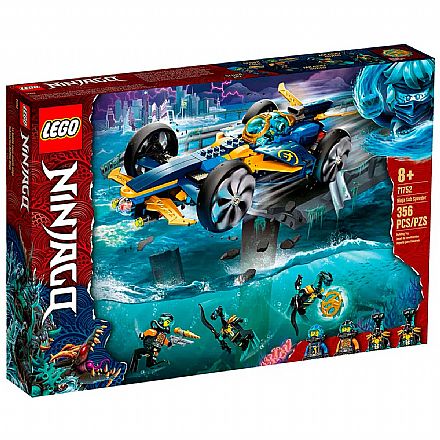 Brinquedo - LEGO Ninjago - Ninja Sub Speeder - 71752