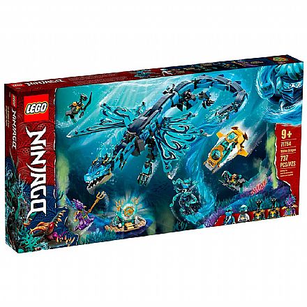 Brinquedo - LEGO Ninjago - Dragão da Água - 71754