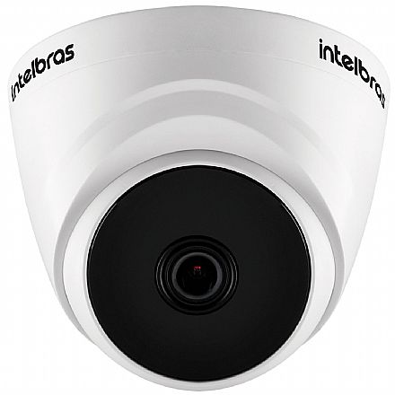 Segurança CFTV - Câmera de Segurança Dome Intelbras VHD 1120 D G6 - Lente 2.8mm ângulo grande abertura - Multi HD