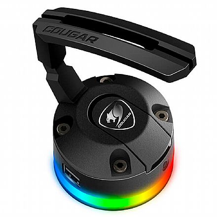 Mouse - Mouse Bungee Cougar Bunker RGB - 2 Entradas USB - CGR-XXNB-MB1RGB