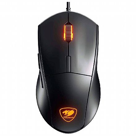 Mouse - Mouse Gamer Cougar Minos XT - 4000dpi - 6 Botões Programáveis - RGB - CGR-MINOS XT