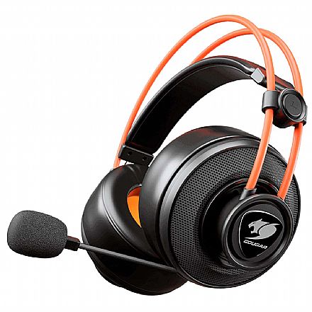 Fone de Ouvido - Headset Gamer Cougar Immersa Ti - Drivers 40mm - Microfone - Conector P2 - CGR-P40NB-310