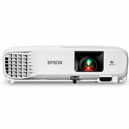 Projetor - Projetor Epson Powerlite E20 - 3400 Lumens - Resolução 1024 x 768 - 3LCD - HDMI - V11H981020