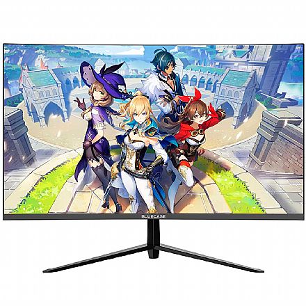 Monitor - Monitor Gamer 23.8" Bluecase Curvo R2200 BM247GC - Full HD - FreeSync - 75Hz - HDMI/VGA - RGB