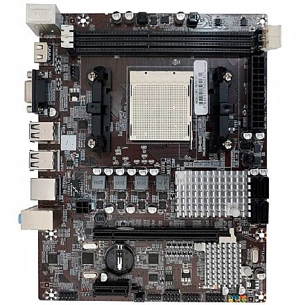 Placa Mãe para AMD - Placa Mãe BPC-78 OAFX1-G V2.1 (AM3+ DDR3) - Chipset AMD 760G/SB710