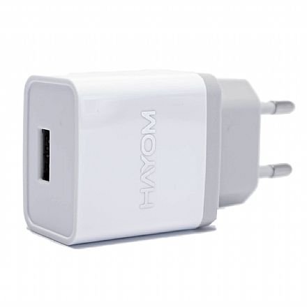 Carregadores - Carregador de Parede USB - Hayom CR1206 - USB Quick Charge 3.0 - 121006